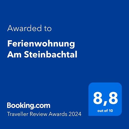 טאלה Ferienwohnung Am Steinbachtal מראה חיצוני תמונה